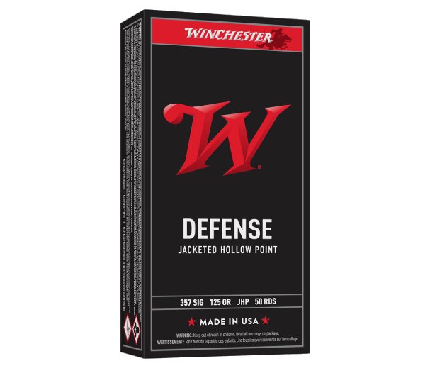 Winchester .357 SIG, 125gr, JHP, 50rd