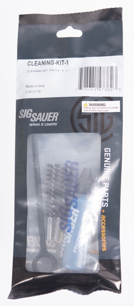 Sig Sauer Cleaning 9mm / .357 Pistol Cleaning Kit