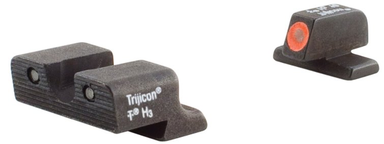 Trijicon Springfield XD HD Night Sight Set - Orange Front Outline