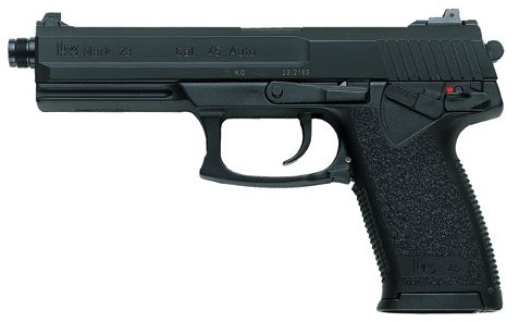 Heckler & Koch Mark 23, .45 ACP, 5.87" BBL, 1:14.88" Twist, 2x12rd