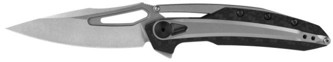 ZT Model 0990 Black/Silver - CPM 20CV - 3.25" - Spear Point
