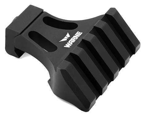 Warne Picatinny Side Mount Adapter, 45 degree, Black