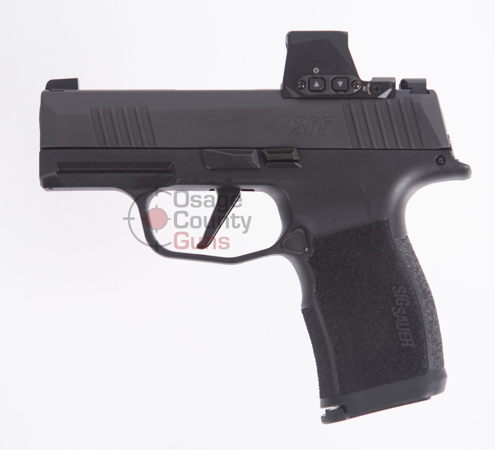 Sig Sauer SPP Only P365X w/ROMEO-X Sight, 9mm, 3.1" BBL, 3x12 Rds
