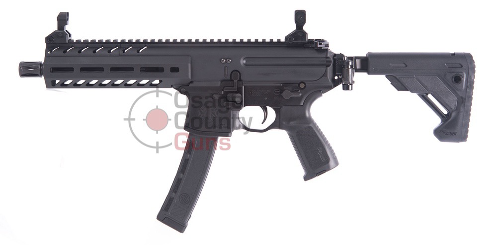Sig Sauer SPP Only MPX SBR w/Folding Stock, 9mm, 8" BBL, 35 Rds