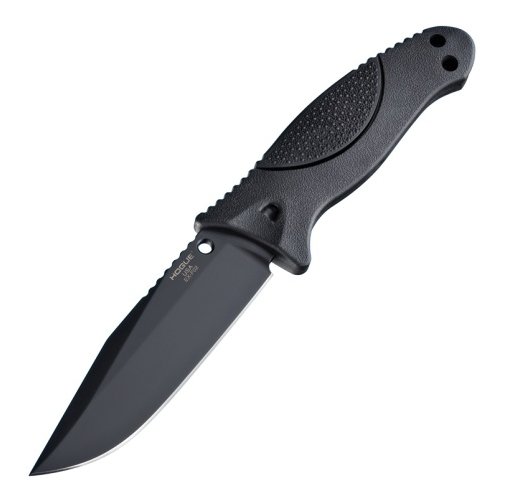 Hogue, EX-F02 4.5" Fixed Clip Point Blade Black Finish Auto