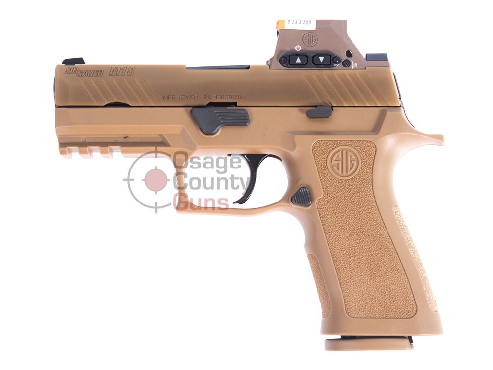 Sig Sauer APP Only P320-M18 w/ROMEOM17, P-Trigger, 9mm, 3.9" BBL, 3x17 Rds