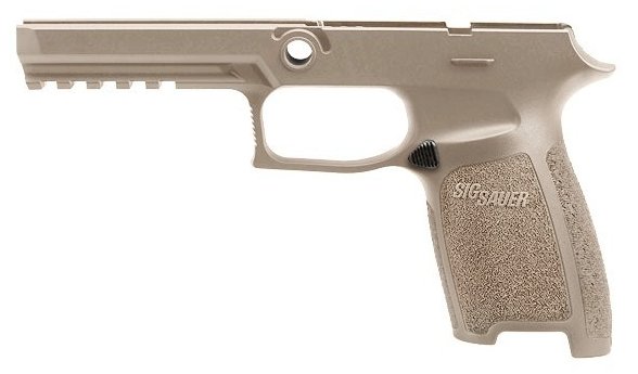 Sig P320 Full Size Coyote Grip Module, Small
