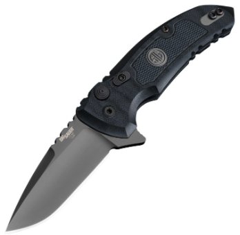 Hogue Knife, X1-MF Sig Tac 2.75 DPB Gry G10 Sld Blk