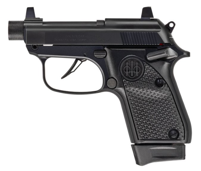 Beretta 20X Black w/TB Poly Grips DIY, .22 LR, 2.8" BBL Threaded, 8 Rds