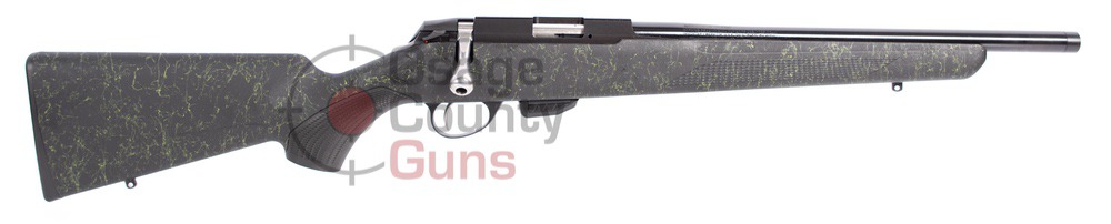 Tikka T1x Roughtech Emerald, 17 HMR, 16" BBL Threaded, 10 Rds