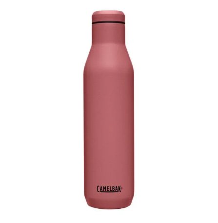 Camelback Wine Bottle, SST Vacuum Insulated, 25oz, Terracotta Rose