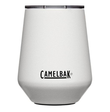 Camelback Wine Tumbler, SST Vacuum Insulated, 12oz, White