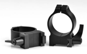 Warne 30mm CZ 550, QD, Med Matte Rings