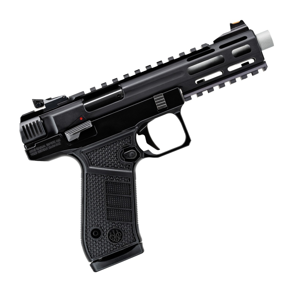 Beretta B22 Jaguar Tac Metal .22 LR 5.25" Threaded Black 15rd — JB22TACMET15