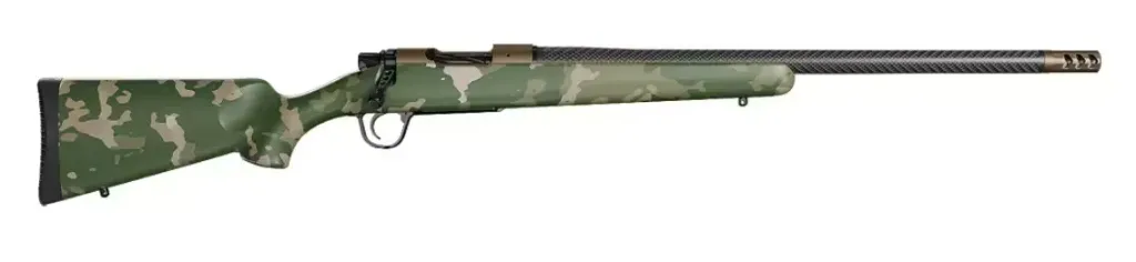 Christensen Arms Ridgeline FFT Burnt Bronze Canyon Phantom 243 Win 20 in Burnt Brz Cerakote Carbon Canyon Phantom
