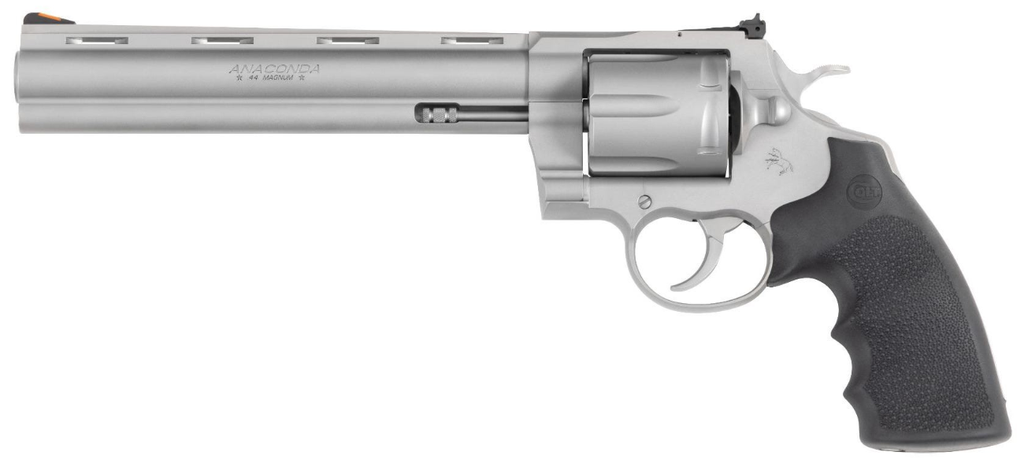 Colt ANACONDA, 44 MAG, 8in BBL, MATTE STAINLESS ANACONDA-SM8RTS