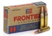 [FR140] Hornady Frontier HP Match - .223 Remington - 55gr - 20rd