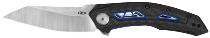 ZT Model 0762 Carbon Fiber Black - CPM 20CV - 3.4" - Reverse Tanto