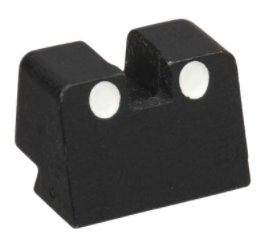 Sig Sauer P320 Rear Sight, Contrast, Phosphate, Suppressor Height
