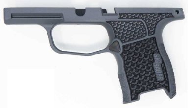 Grayguns Laser Sculpted Cerakoted P365 Grip Module - Sniper Gray
