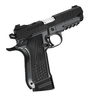 Kimber KDS9C Rail, Dark Gray/Black, 9mm, 4.09" BBL, 15//18 Rds