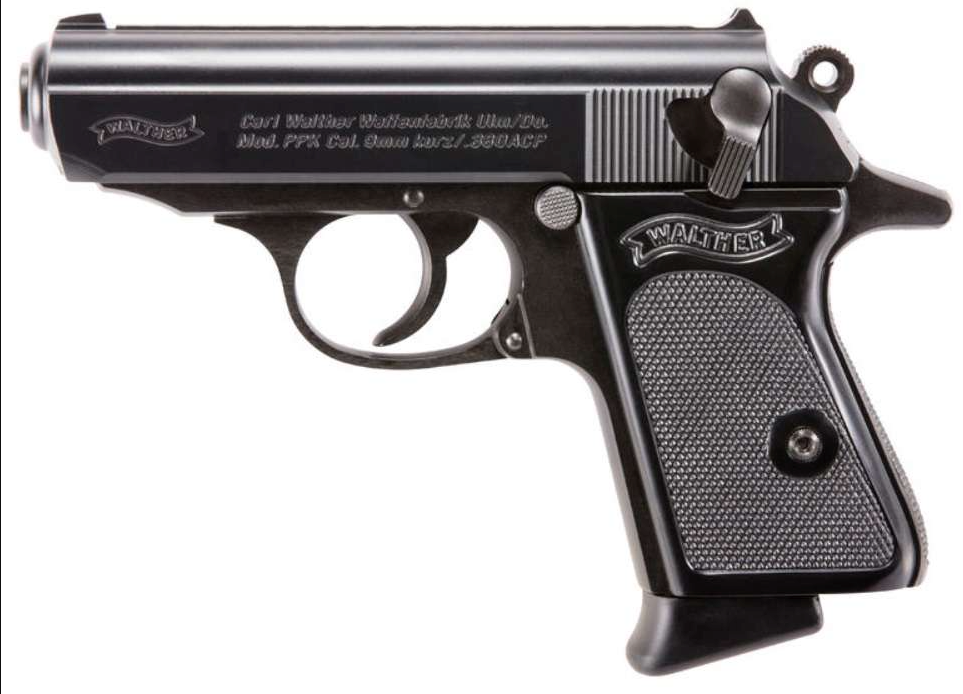 Walther PPK Blue, .380 ACP, 3.3" BBL, 6rd