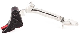 [CFT-PRO-BAR-SM-B-R] ZEV Technologies Pro Trigger Curved Face Bar Kit, Small, Blk/Red