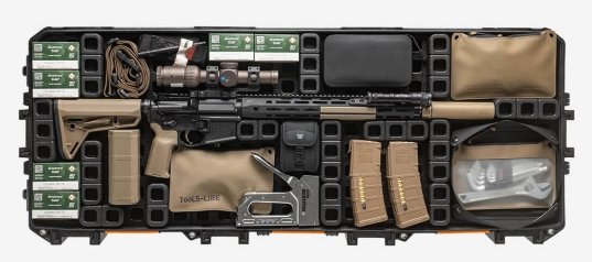Magpul DAKA Grip Organizer for Pelican Vault V730