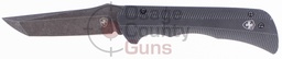 [AA-ABK-22-1] Templar Knives Auto Assist Tanto Folder - T6061 - 3.25" - D2 Blade