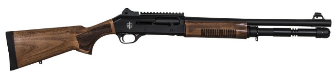 Military Armament Corp Mac 1014 Wood Stock, 12 Ga, 18.5" BBL, 5 Rds