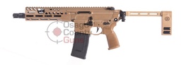 [PMCX-300B-9B-IR] Sig Sauer MCX Pistol w/Folding Brace, IR Cerakote FDE, 300 BLK, 9" BBL, 30 Rds