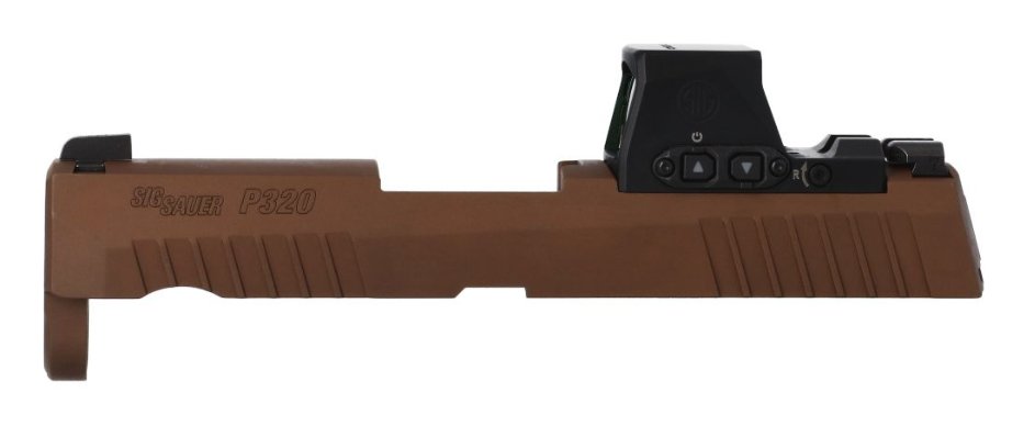 Sig Sauer P320 X-Compact Slide Assy w/Romeo-X Pro, Coyote