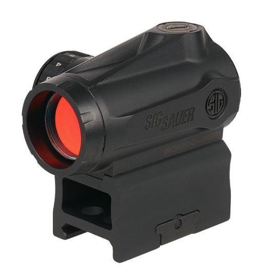Sig Sauer ROMEO-MSR Gen II Compact Green Dot Sight, 1X20mm, 2 MOA