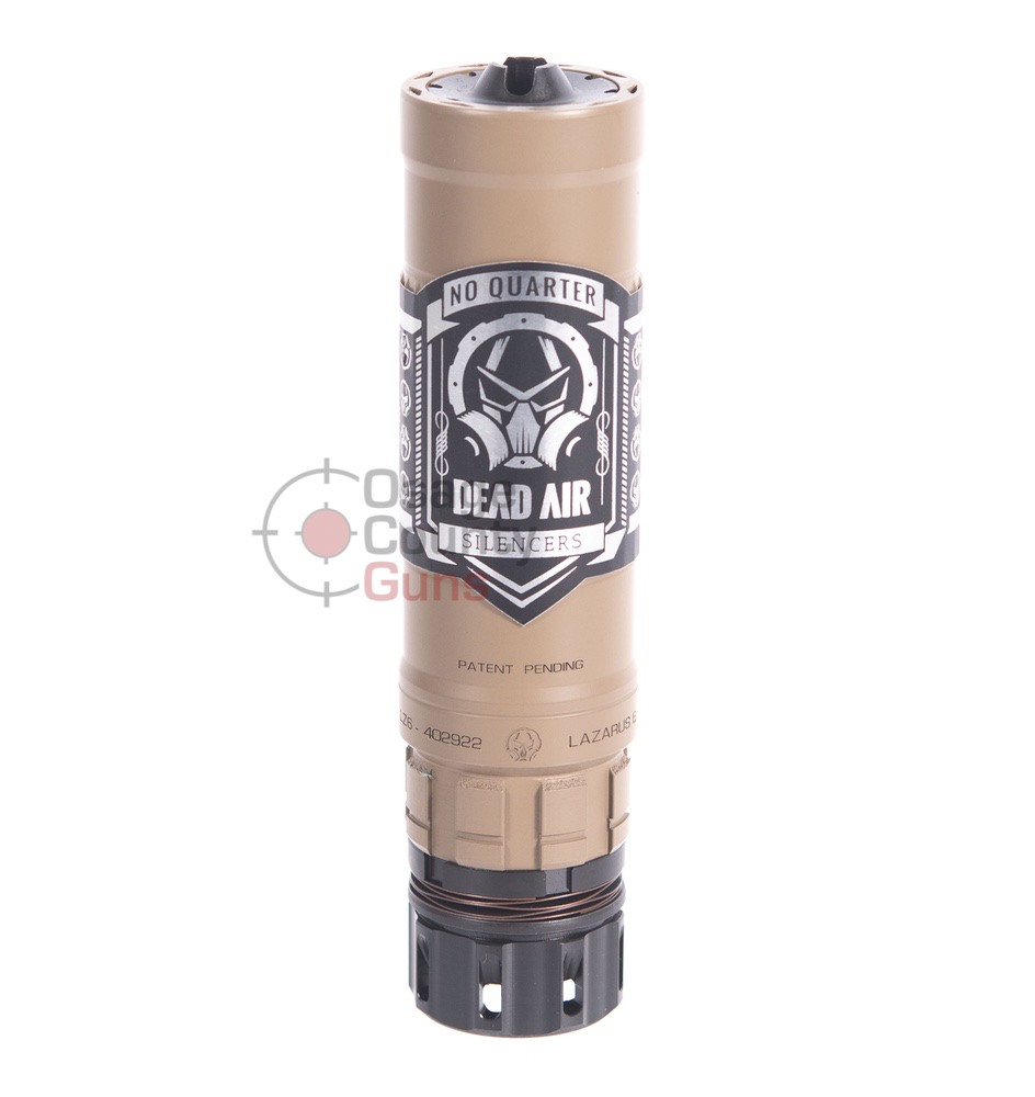Dead Air Lazarus 6 Silencer w/ KeyMo Adapter & DA115 KeyMicro FH, FDE