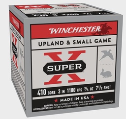 [X413H7] Winchester Ammo Super-X, 3",#7.5 3/4oz, 410ga, 25rd