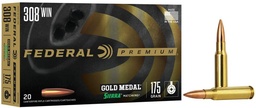 [GM308M2] Federal Gold Medal Sierra Matchking - 175 - .308 Win - 20rd