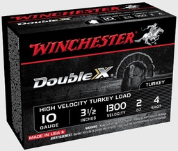 [STH104] Winchester Double X Turkey Load, 10 Ga, 3.5", 2oz, 4 Shot, 10 Rds