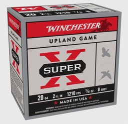 [XU208] Winchester 20 GAUGE 2-3/4 1210 #8  7/8 Game, 25rd box
