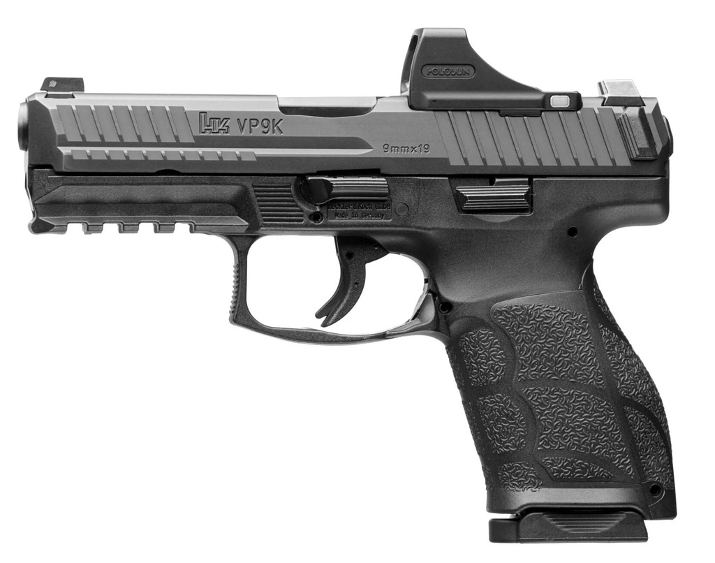 Heckler & Koch VP9A1 K w/Holosun SCS, 9mm, 4" BBL, 2x10 Rds
