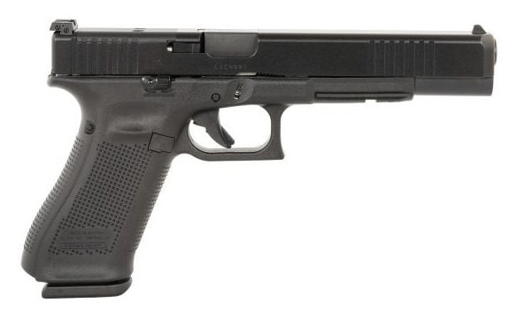 Glock G17L Gen5 MOS w/Adj Rear Sight, 9mm, 6.02" BBL, 17 Rds