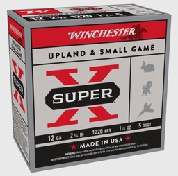[X12P5] Winchester Super X Pheasant 12 GAUGE 2-3/4 #5 shot   1 1/4  25rd box