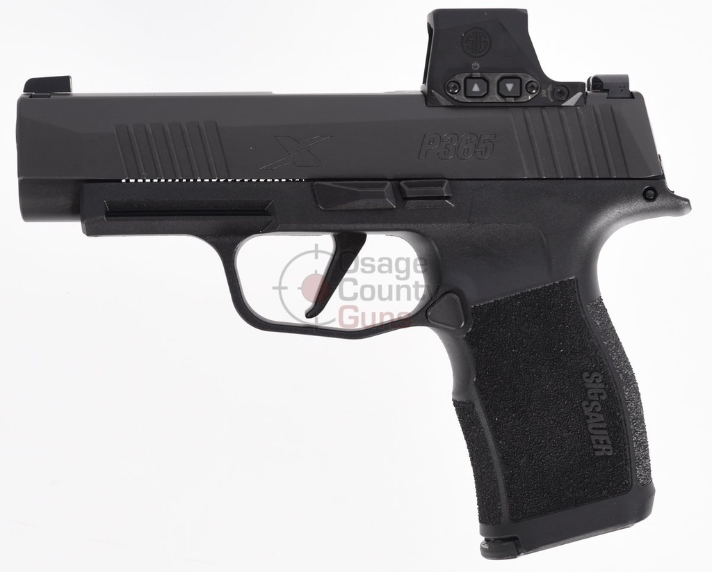Sig Sauer APP Only, P365XL w/ROMRO-X, 9mm, 3.7" BBL, 3x12 Rds
