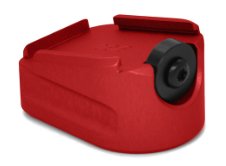 Warne Extended Base Pad for SIG P320, Red, Capacity +0