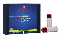 [3722CC] CCI Big 4 Shotshells, 45 Colt, 4 Shot, 140 Gr, 10 Rds