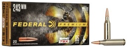 [P243K] Federal Barnes TSX - 85gr - .243 Win - 20rd