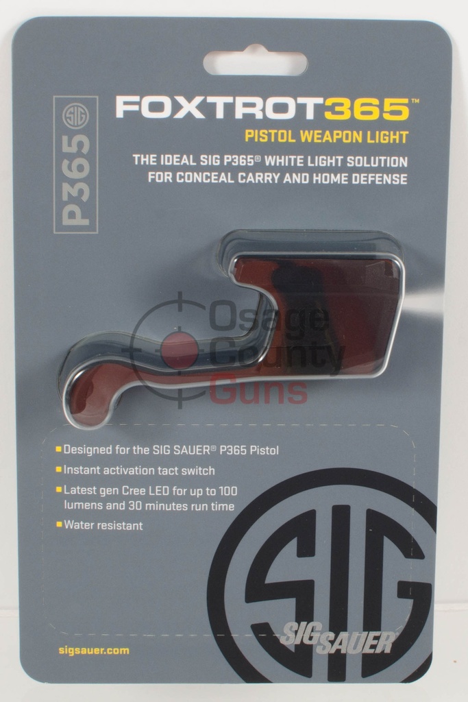 Sig Sauer Foxtrot365 Tactical White Light
