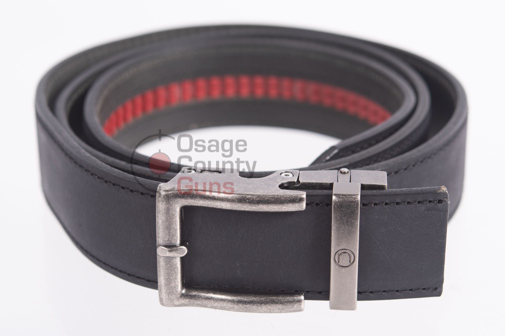 NexBelt Crazy Horse Black Leather EDC Ratchet Belt, 1.5" — PCS2227