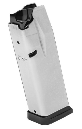 Springfield Armory Hellcat PRO Magazine, Black Base Plate, 9mm, 15 Rds
