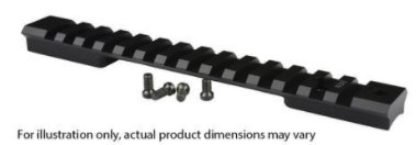 Warne Remington 700 Style LA Mountain Tech Rail, 20MOA, w/6-48 & 8-40 screws