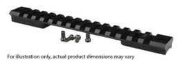 [7672-20MOA] Warne Remington 700 Style LA Mountain Tech Rail, 20MOA, w/6-48 & 8-40 screws